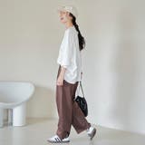 杢オーバーダイロゴヴィンテージライクTシャツ | coen【women】 | 詳細画像6