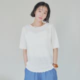 ポコポコハーフスリーブTシャツ | coen【women】 | 詳細画像2