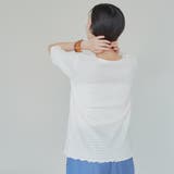 ポコポコハーフスリーブTシャツ | coen【women】 | 詳細画像4