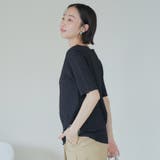 ポコポコハーフスリーブTシャツ | coen【women】 | 詳細画像9
