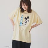 【MICKEY(ミッキー) / 別注】アソートカラフルロゴプリントユニTシャツ | coen【women】 | 詳細画像16