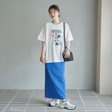 【MICKEY(ミッキー) / 別注】アソートカラフルロゴプリントユニTシャツ | coen【women】 | 詳細画像25