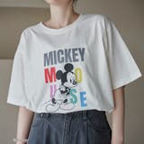 【MICKEY(ミッキー) / 別注】アソートカラフルロゴプリントユニTシャツ | coen【women】 | 詳細画像4