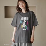 【MICKEY(ミッキー) / 別注】アソートカラフルロゴプリントユニTシャツ | coen【women】 | 詳細画像7