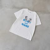 ミッキー&ミニー コンパクトプリントTシャツ | coen【women】 | 詳細画像2