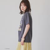 ミッキー&ミニー コンパクトプリントTシャツ | coen【women】 | 詳細画像5