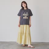 ミッキー&ミニー コンパクトプリントTシャツ | coen【women】 | 詳細画像7