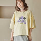 【MICKEY(ミッキー) / 別注】ミッキー&ミニー袖フレアTシャツ | coen【women】 | 詳細画像14