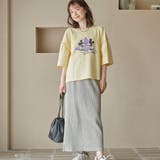 【MICKEY(ミッキー) / 別注】ミッキー&ミニー袖フレアTシャツ | coen【women】 | 詳細画像16