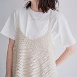 【セットアイテム】クロシェVキャミセットT | coen【women】 | 詳細画像5