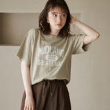 ピグメントアソートロゴプリントTシャツ | coen【women】 | 詳細画像14