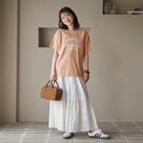ピグメントアソートロゴプリントTシャツ | coen【women】 | 詳細画像24