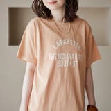 SHERBET | ピグメントアソートロゴプリントTシャツ | coen【women】