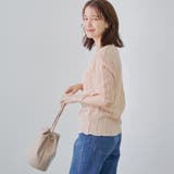 ナミナミジャガードメロー五分袖Tシャツ | coen【women】 | 詳細画像15