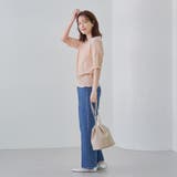 ナミナミジャガードメロー五分袖Tシャツ | coen【women】 | 詳細画像18