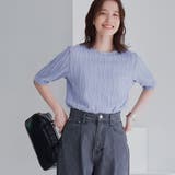 ナミナミジャガードメロー五分袖Tシャツ | coen【women】 | 詳細画像20