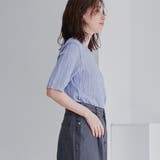ナミナミジャガードメロー五分袖Tシャツ | coen【women】 | 詳細画像21