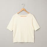 ナミナミジャガードメロー五分袖Tシャツ | coen【women】 | 詳細画像32