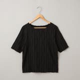 ナミナミジャガードメロー五分袖Tシャツ | coen【women】 | 詳細画像34