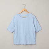 ナミナミジャガードメロー五分袖Tシャツ | coen【women】 | 詳細画像36