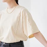 配色メローデザインTシャツ | coen【women】 | 詳細画像11