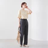 配色メローデザインTシャツ | coen【women】 | 詳細画像12