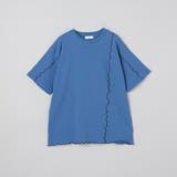 COBALT | 配色メローデザインTシャツ | coen【women】