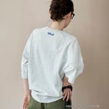 【UCLA 別注】 カレッジプリント裏毛ハーフスリーブプルオーバー | coen【women】 | 詳細画像4