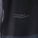チビロゴ刺繍シアーオーバーTシャツ | coen【women】 | 詳細画像17 