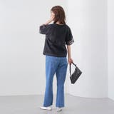 チビロゴ刺繍シアーオーバーTシャツ | coen【women】 | 詳細画像19 