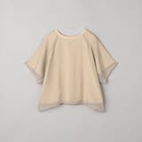 チビロゴ刺繍シアーオーバーTシャツ | coen【women】 | 詳細画像33 