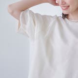 チビロゴ刺繍シアーオーバーTシャツ | coen【women】 | 詳細画像5 