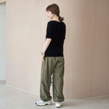 シアーベロアハーフスリーブTシャツ | coen【women】 | 詳細画像12