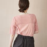 シアーベロアハーフスリーブTシャツ | coen【women】 | 詳細画像16