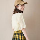 シアーベロアハーフスリーブTシャツ | coen【women】 | 詳細画像3