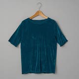シアーベロアハーフスリーブTシャツ | coen【women】 | 詳細画像29