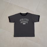 フロッキーロゴプリントリンガーTシャツ | coen【women】 | 詳細画像24 
