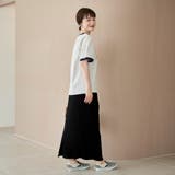 フロッキーロゴプリントリンガーTシャツ | coen【women】 | 詳細画像8 