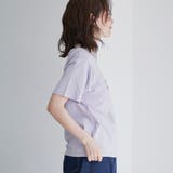 配色ロゴ刺繍Tシャツ | coen【women】 | 詳細画像23 