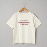 配色ロゴ刺繍Tシャツ | coen【women】 | 詳細画像36 