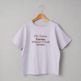 配色ロゴ刺繍Tシャツ | coen【women】 | 詳細画像42 
