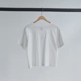 COENロゴ刺繍コンパクトTシャツ | coen【women】 | 詳細画像3 