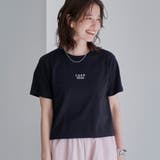 COENロゴ刺繍コンパクトTシャツ | coen【women】 | 詳細画像4 
