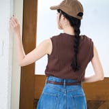 ランダムリブノースリーブタンクトップ | coen【women】 | 詳細画像11 