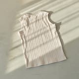 ランダムリブノースリーブタンクトップ | coen【women】 | 詳細画像8 