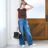 ランダムリブノースリーブタンクトップ | coen【women】 | 詳細画像9 