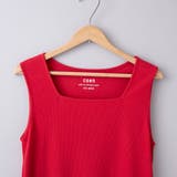 リブスクエアネックタンクトップ | coen【women】 | 詳細画像16 