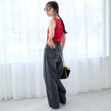 リブスクエアネックタンクトップ | coen【women】 | 詳細画像4 