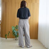 コットンナイロンシアークルー半袖Tシャツ | coen【women】 | 詳細画像8 