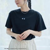 【PAC MAN(パックマン)別注】EYEデザイン フライスコンパクト刺繍Tシャ… | coen【women】 | 詳細画像12 